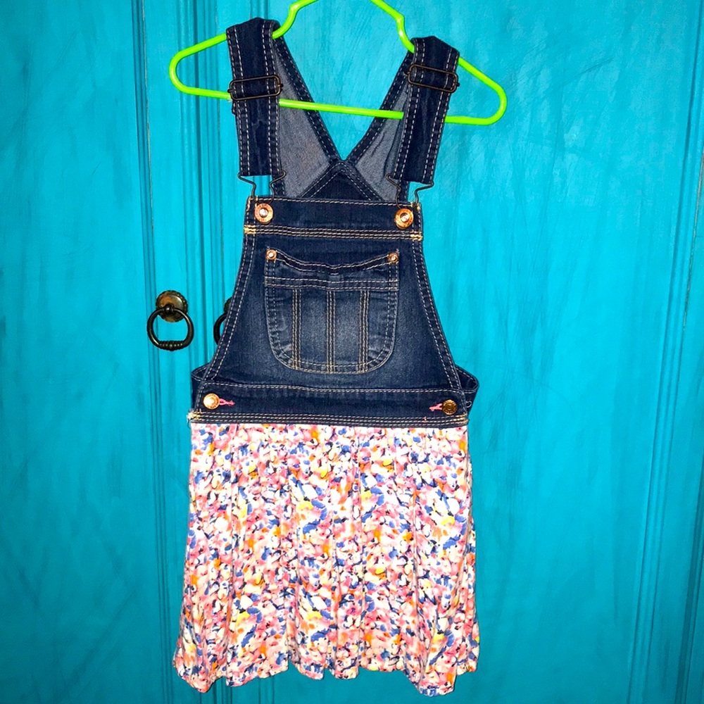 Jean jumper dress